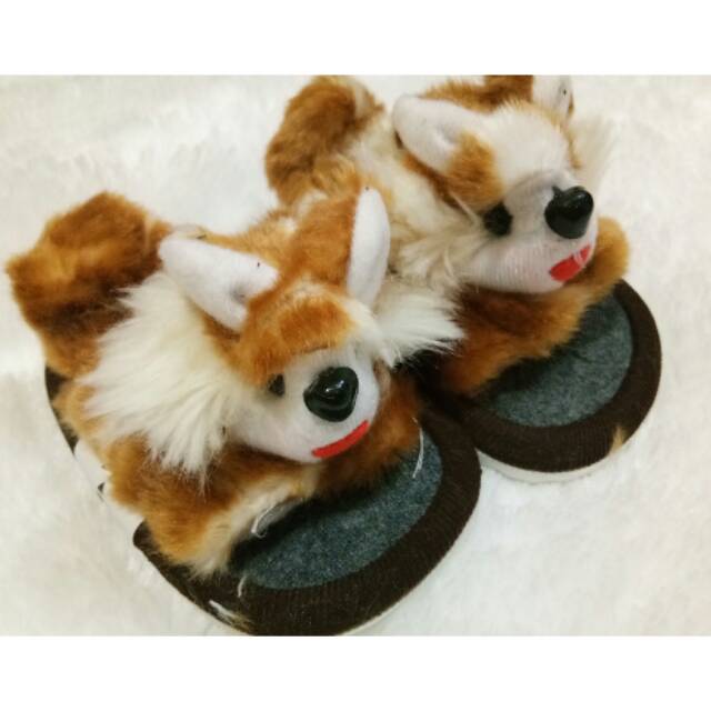 Sandal bayi bulu boneka