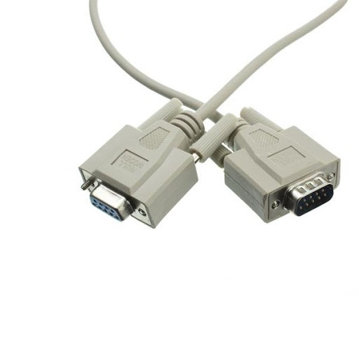 Cable Serial com DB9 Db-9 Male Female 1.5m - Kabel Rs232 Rs-232 extension 1.5 Meter