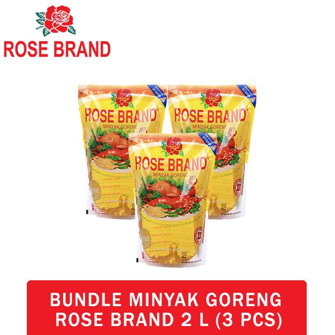 

Bundle Minyak Goreng Rose Brand 2 Liter (3 pcs)