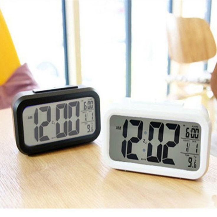 Jam Meja Alarm LED Digital / Modern LED Clock Style Tipe 1019