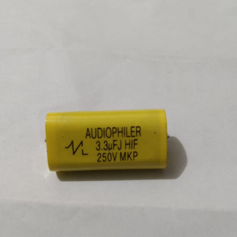 kapasitor milar 3,3uf.250volt audiophiler