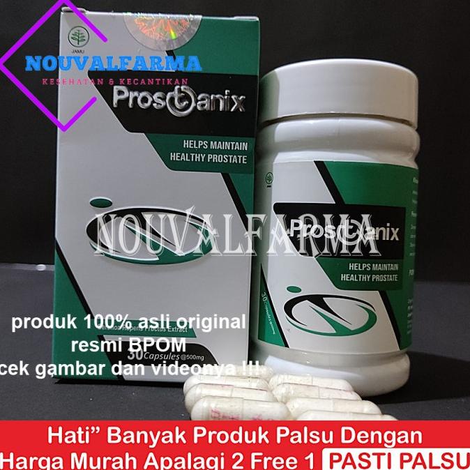 Prostanix Asli Herbal Original Obat Prostat Resmi BPOM