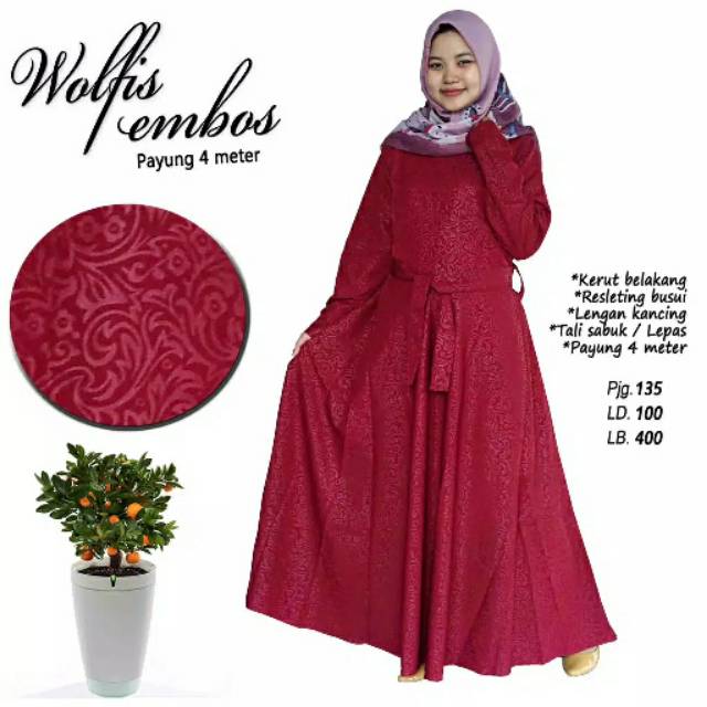Gamis wolfis embos