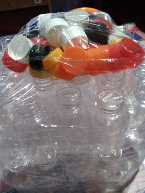 Botol Plastik - Botol Pear 250 Ml - Kemasan Minuman (isi 10 Botol)