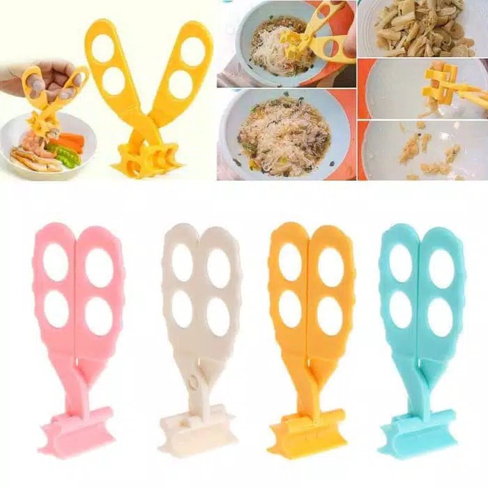 Gunting Penghancur Penghalus Makanan Bayi MPASI / Baby Food Cutter