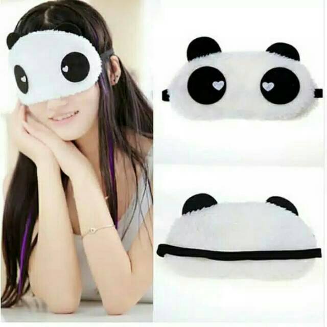 Penutup Mata Tidur Karakter Panda Eye Cover Cute Panda