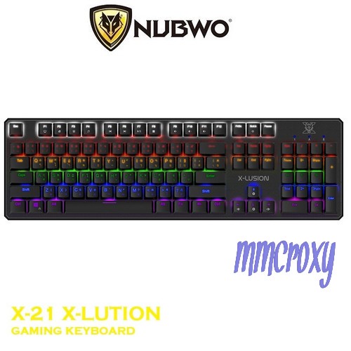 nubwo X21 Keyboard Mekanis TKL