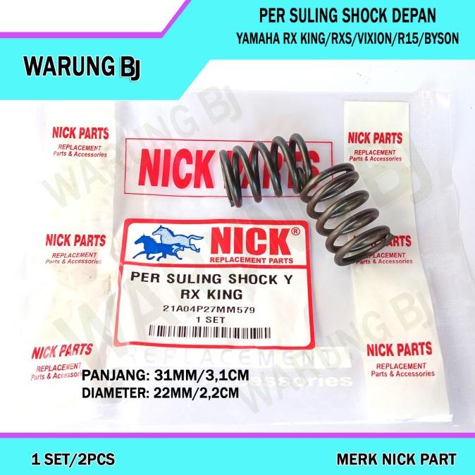 langsung order saja] PER SULING SHOCK SOK SKOK DEPAN YAMAHA RX KING RXS VIXION RXK