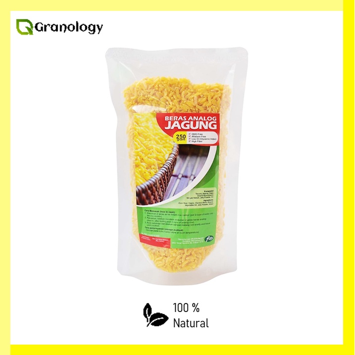 FITS Beras Analog Jagung Non GMO 250 gram