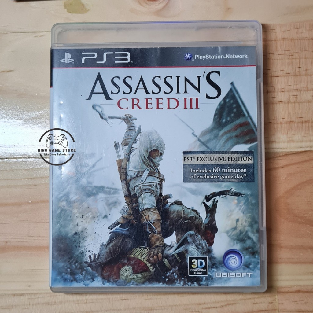 PS3 Assassin's Creed III / Creed 3 (BEKAS)