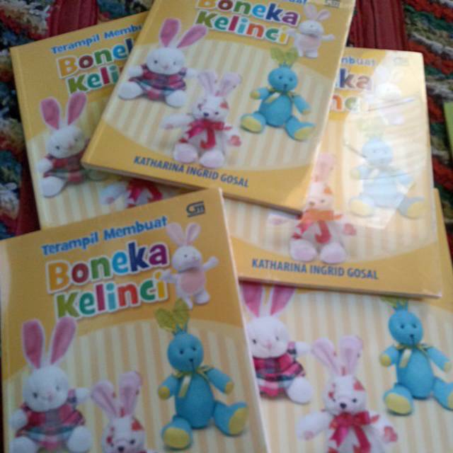 Buku Ketrampilan - Terampil Membuat Boneka Kelinci - Baru Segel