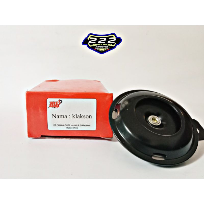 KLAKSON 12VOLT MOTOR MOBIL RUI MURAH BEAT SCOOPY GRAND SUPRA VARIO