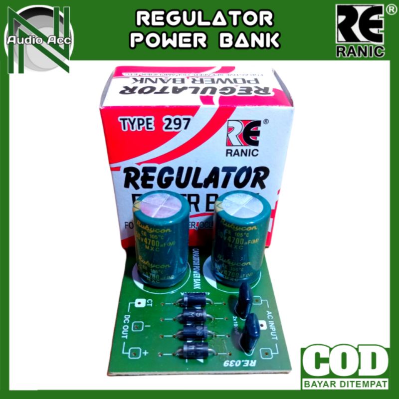 kit Regulator Power Bank PCB Elco