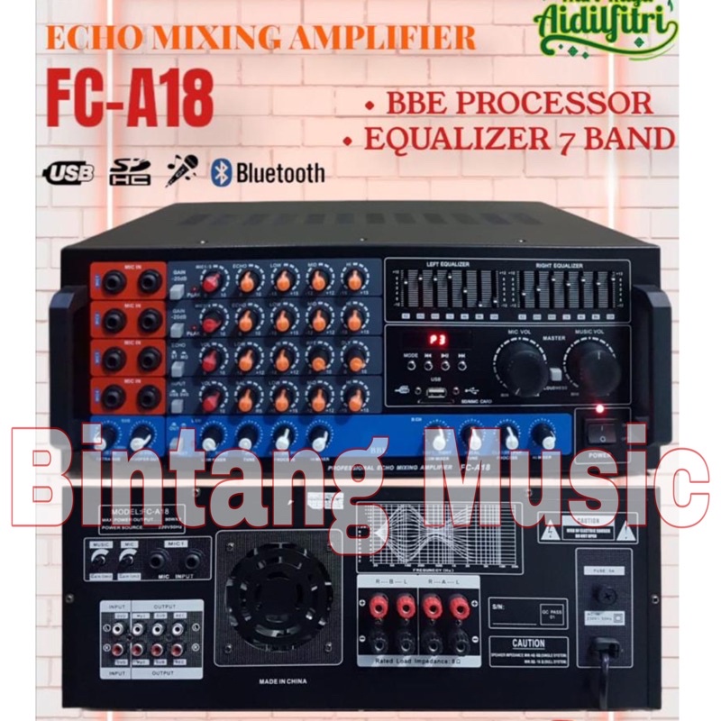 Amplifier Firstclass FC A18 Original ampli firstclass fc a18