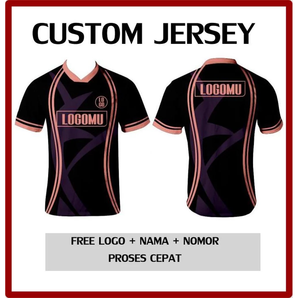 Baju Kaos Jersey Gaming ESports 880 Printing Custom