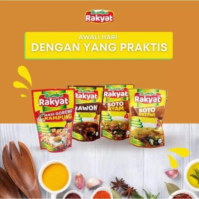 

Bumbu Nasi Goreng Kampung Bumbu Soto Betawi Rawon Soto Tangkar