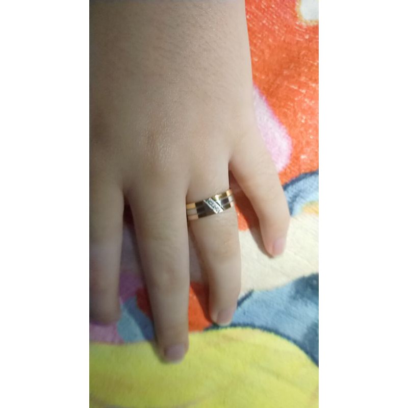 cincin wanita cincin titanium aksesoris wanita