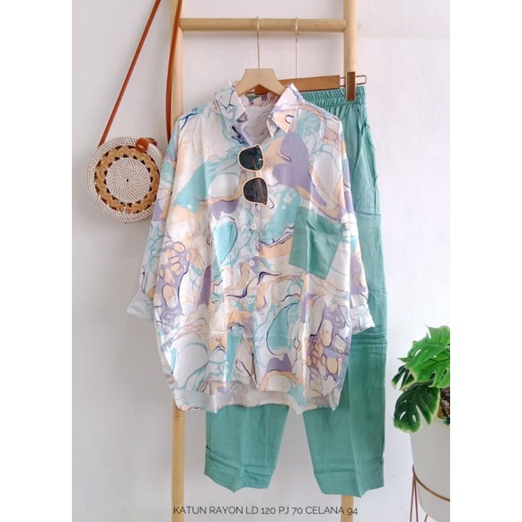 ONE SET MOTIF TERBARU/ KEKINIAN-26