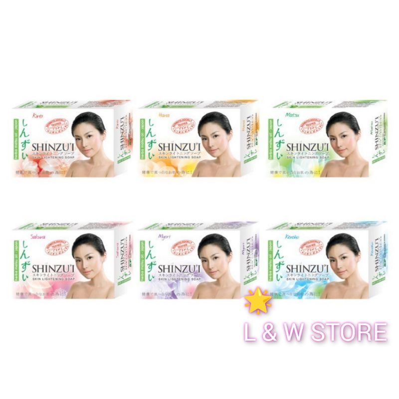 SHINZUI SABUN BADAN SHINZUI SOAP/SABUN BATANGAN 85gr