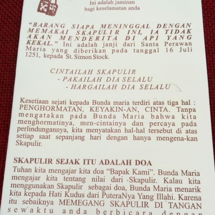 

Ds01Dd Skapulir Coklat Karmel Vd02D21