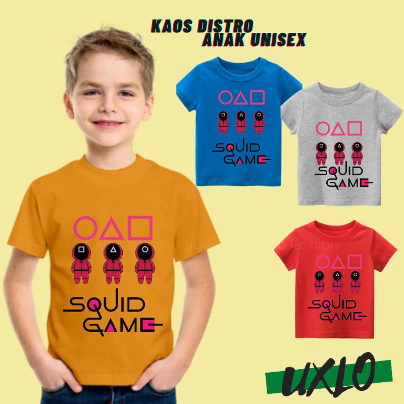 Atasan Kaos Baju Anak Anak Laki dan Perempuan Unisex Baju Anak Motif Scooter Vespa Kaos Dsitro Anak Sablon DTF Umur 2 3 4 5 6 7 8 9 Tahun Uxlo Fashion