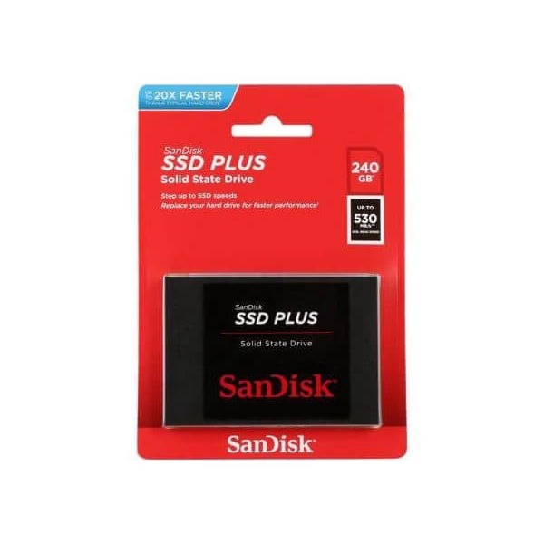SSD SANDISK PLUS 240GB / SSD SANDISK 240 GB PLUS