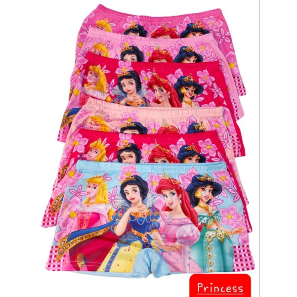 Celana Dalam Boxer Anak Perempuan Katun Little Pony Princess Mickey Mouse Ecer Boxer anak Cewe Katun