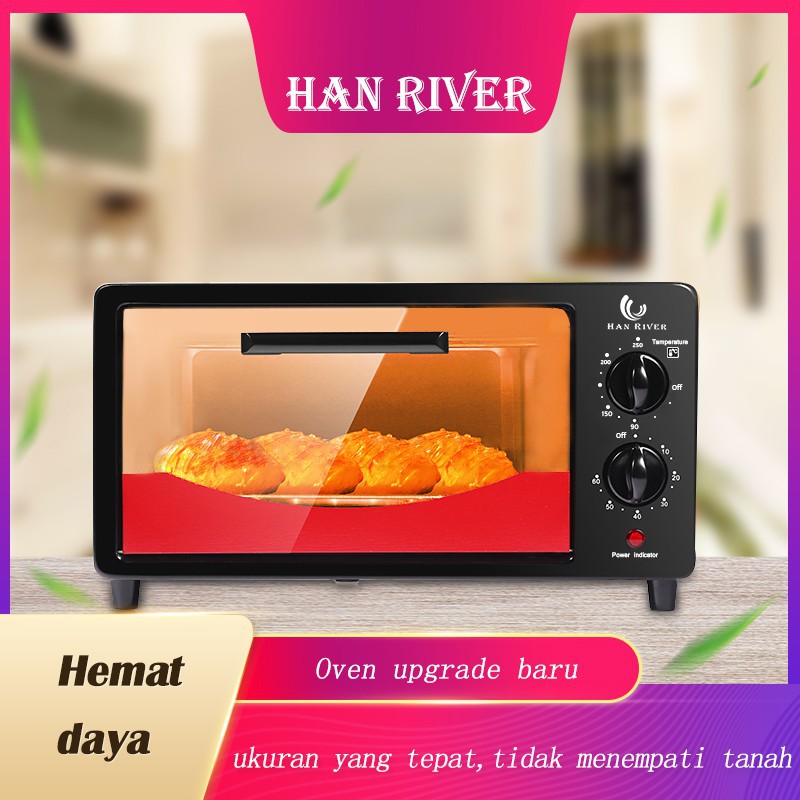 HAN RIVER Electric Oven 12L Multifungsi Red HRV 001