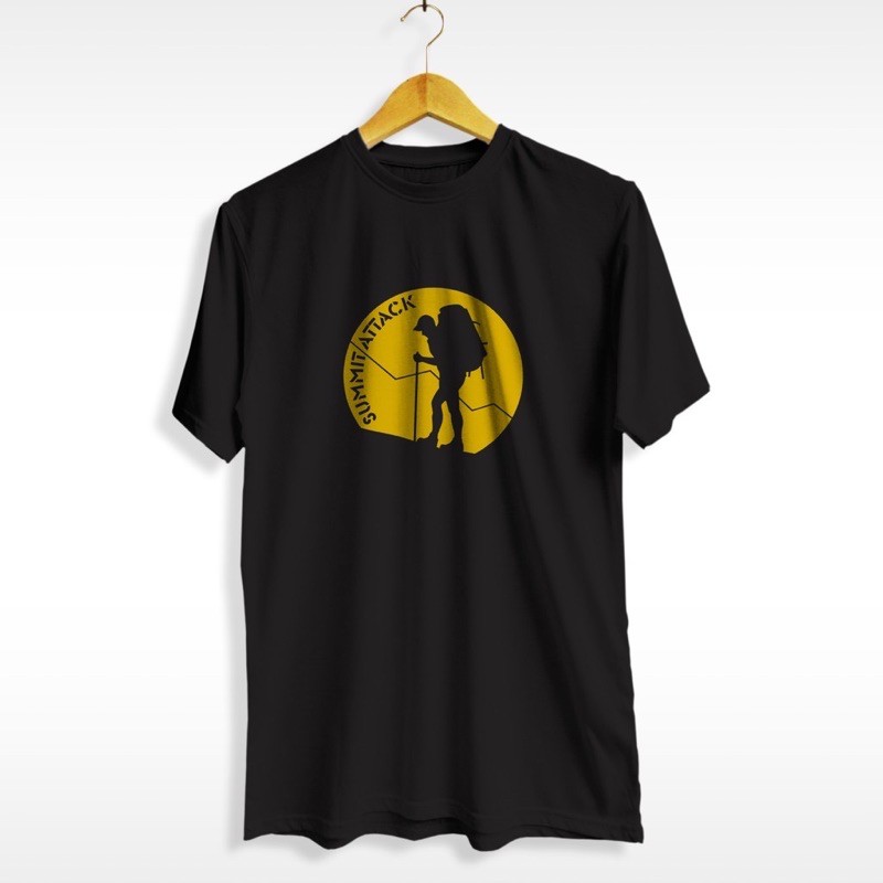 TRAVELISM - Kaos Outdoor - SUMMIT ATTACK / / kaos gunung / kaos pendaki