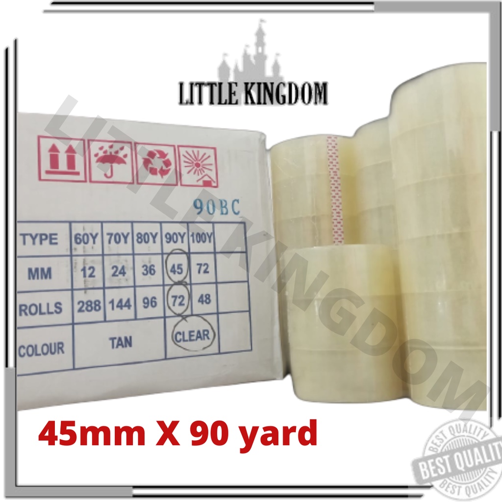 

LK Lakban Bening 45 MM x 90 Yard Authority Murah
