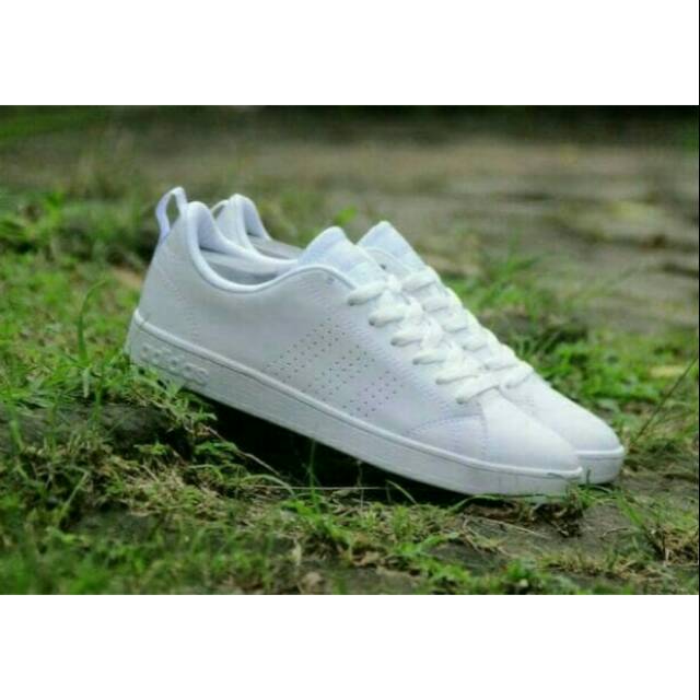 Sepatu Running Adidas Neo Advantage Clean White Original BNWB / Sneakers / Sepatu Wanita