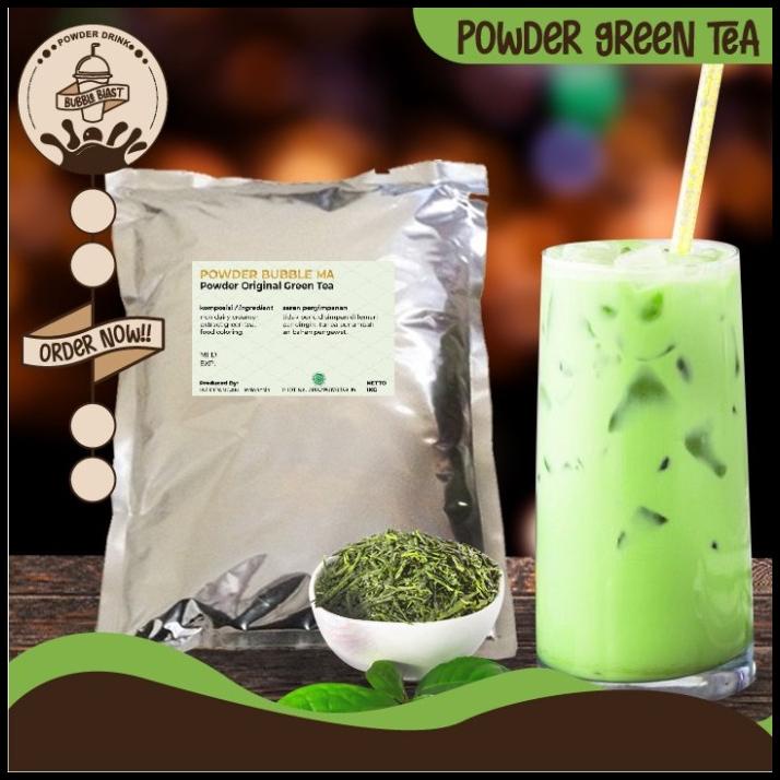 

Bubuk Greentea/Powder Rasa Greentea/Greentea Powder Premium 1 Kg