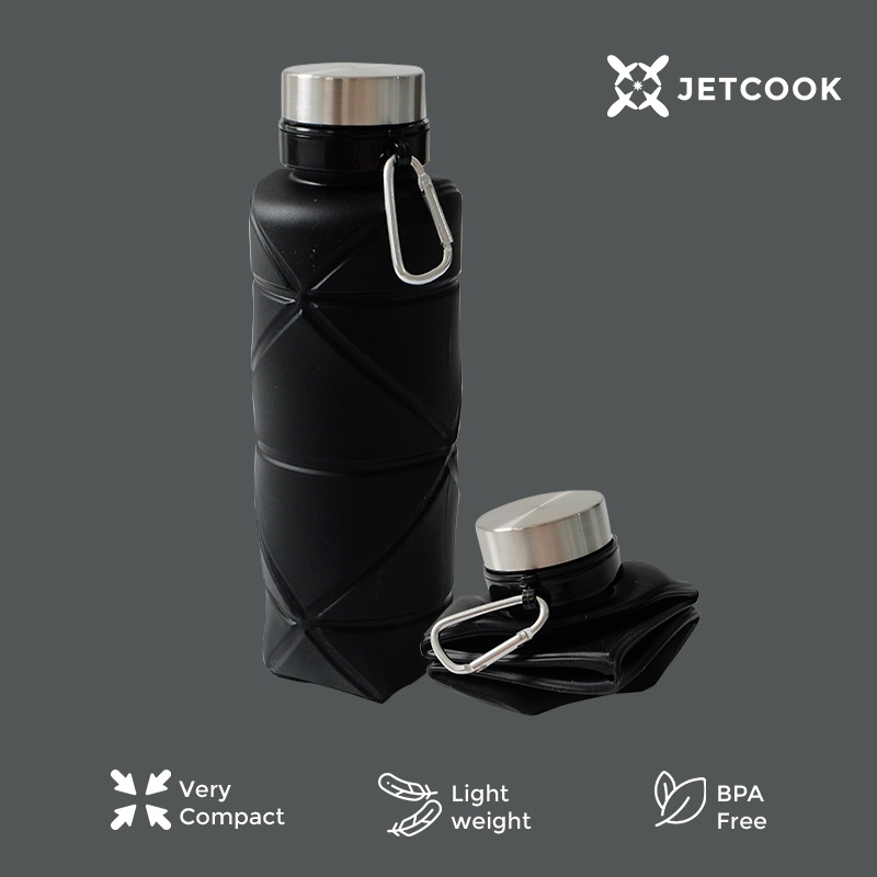 JetCook Origami Bottle Botol Air Minum Lipat / Collapsible Water Bottle 700ml