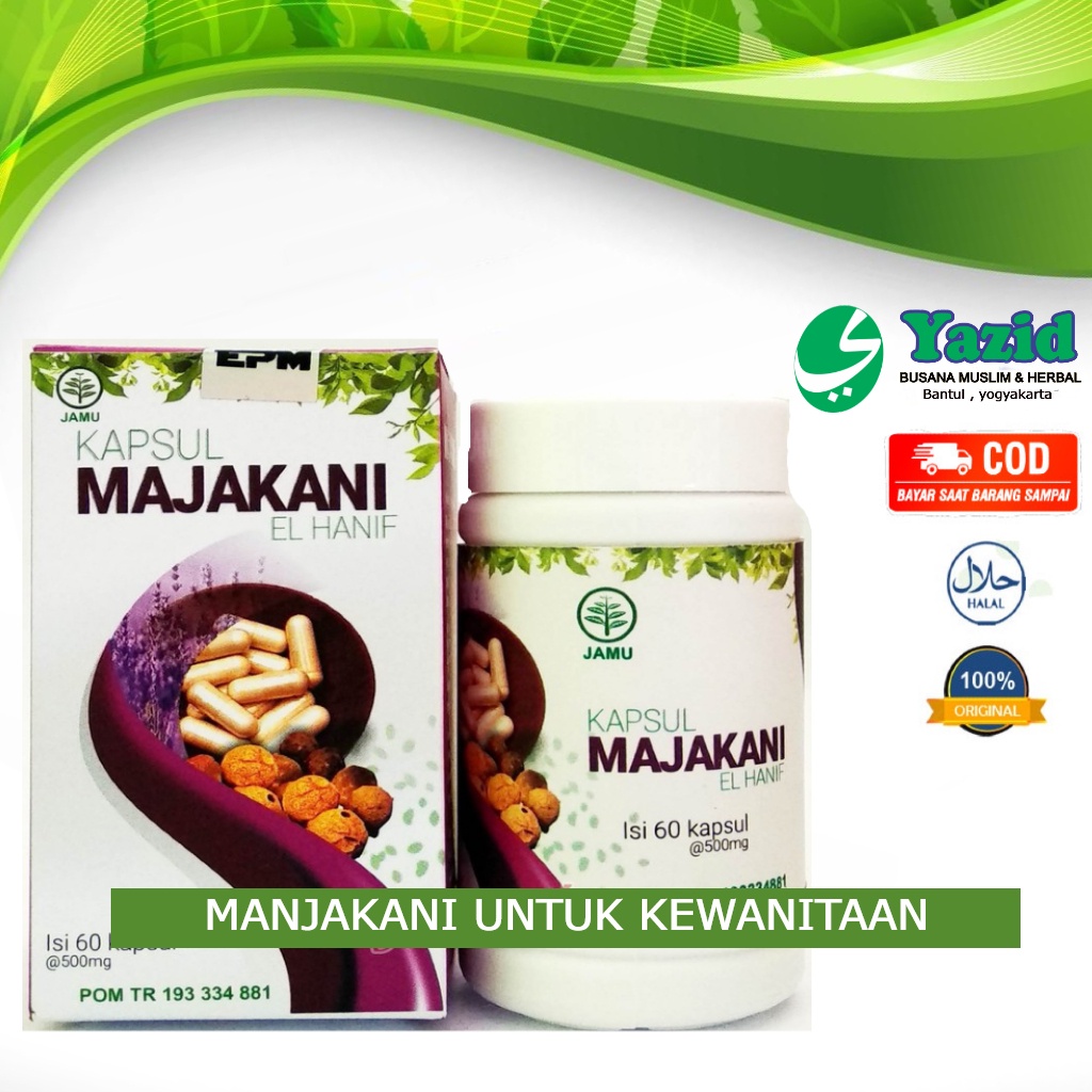 

KAPSUL MANJAKANI 100% ASLI