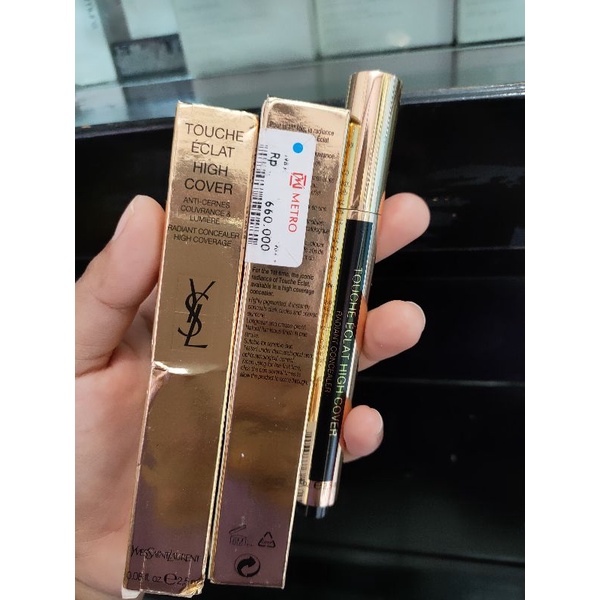 YSL TOUCHE ECLAT HIGH COVER RADIANT CONCEALER ORIGINAL