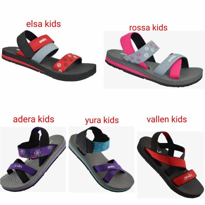 Premium Product Omiles Sepatu Sandal Sendal Anak Perempuan Cewe Cewek Gunung Laki Cowo/ SEPATU SANDA