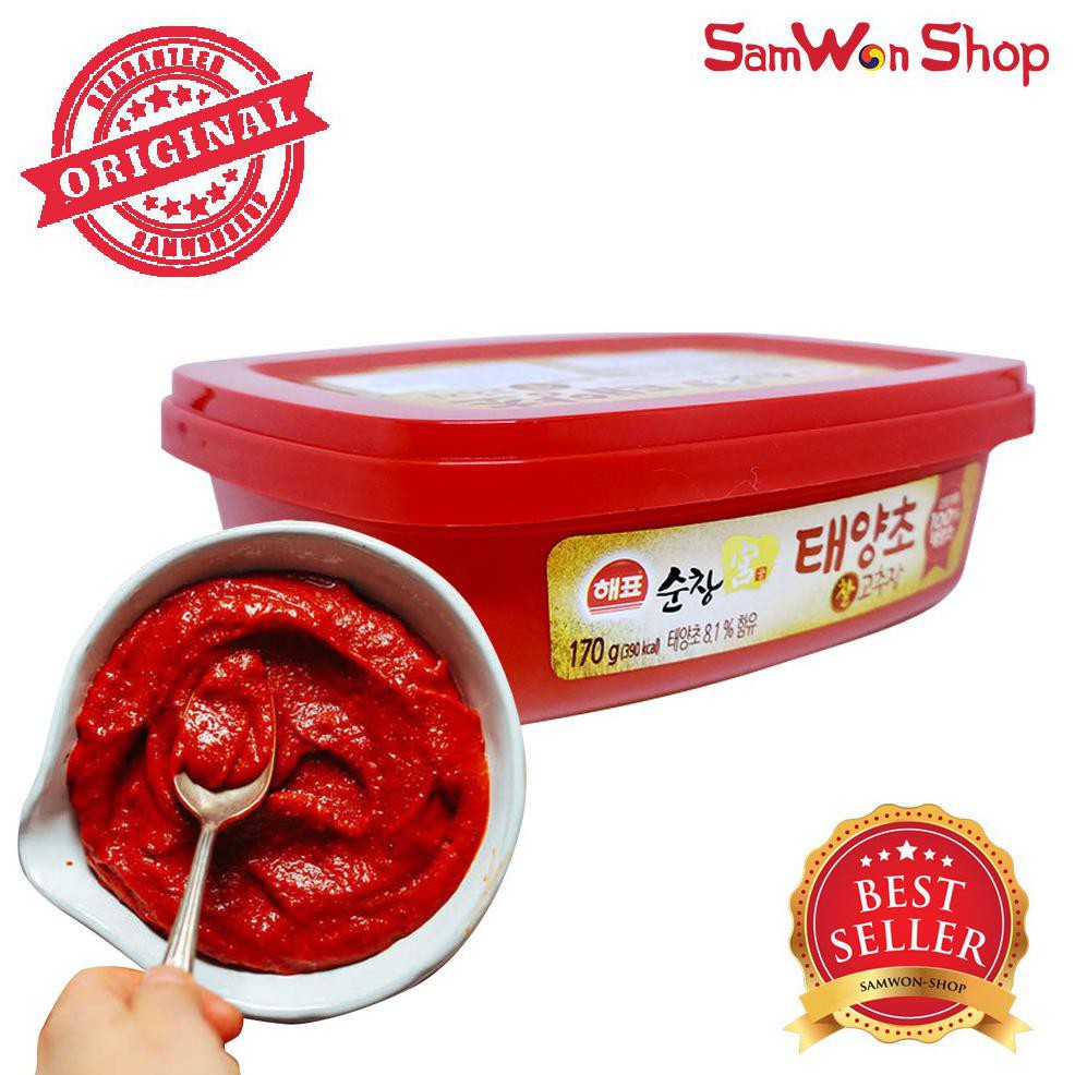 

Pasti Ready Sajo Korea Hot Pepper Paste 170 Gram