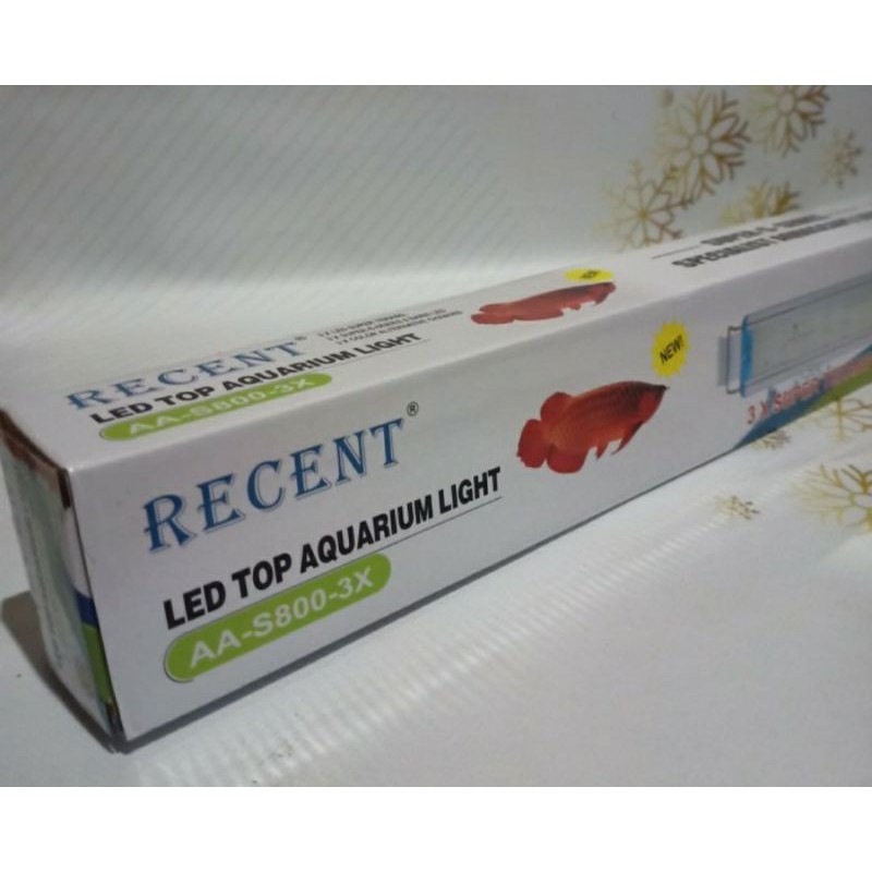 Lampu LED Recent AA S-800 / S-1000 3Mode Aquarium Aquascape