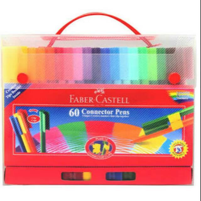 

Connector Pen Faber Castell 60 warna