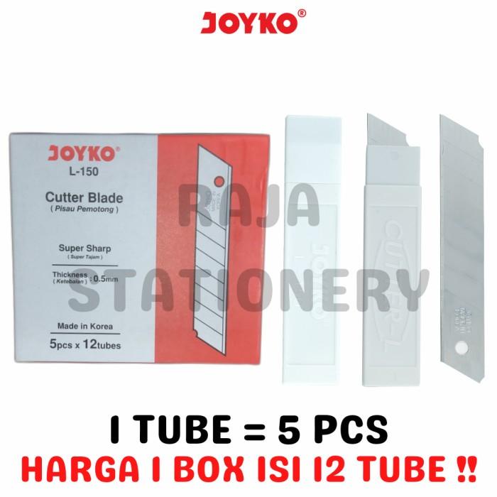 

Cutting Paper Joyko Refill Cutter Blade Isi Ulang Cutter Besar Pisau L-150 [12Pcs]