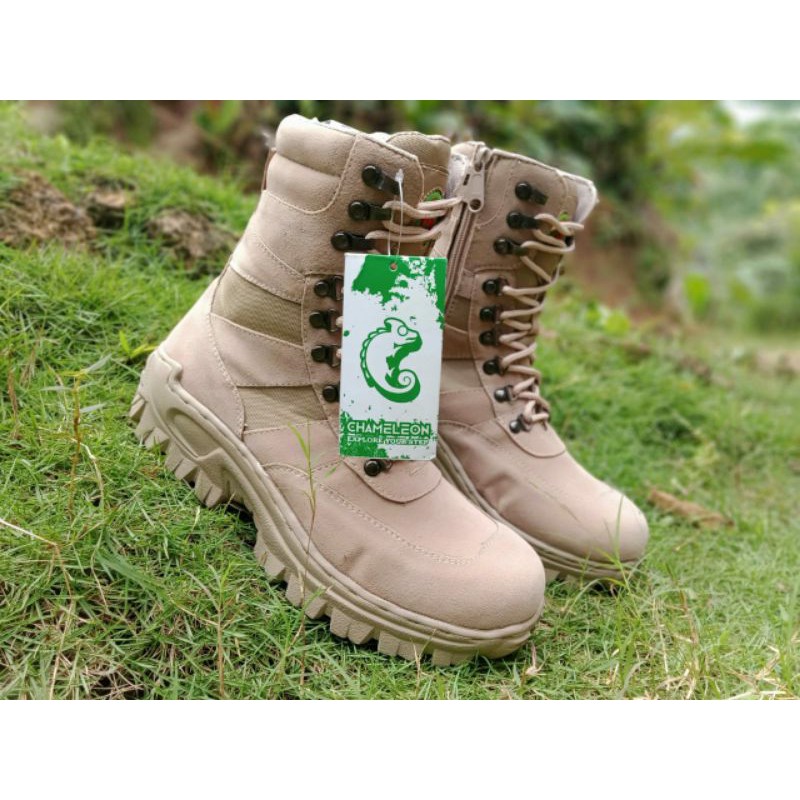 sepatu safety boots pdl  gurun chameleon 9inc