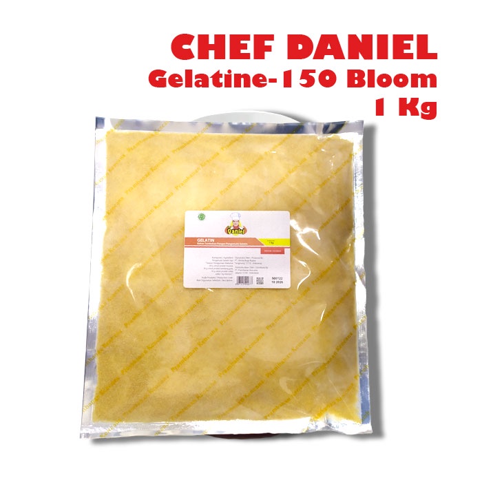 GREEN VALLEY Chef Daniel Gelatin bubuk Gelatine powder Halal 1 Kg