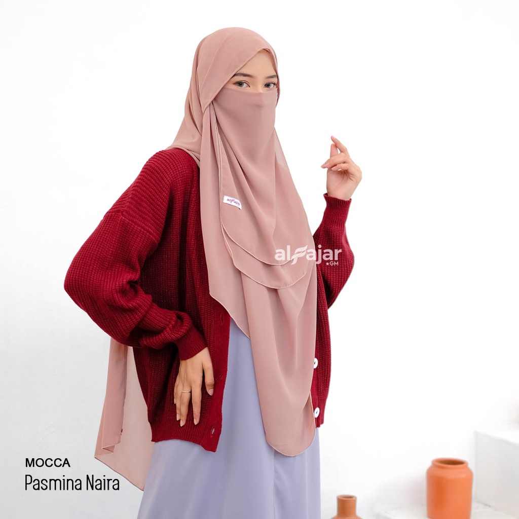 Kerudung Pasmina Naira by Alfajar