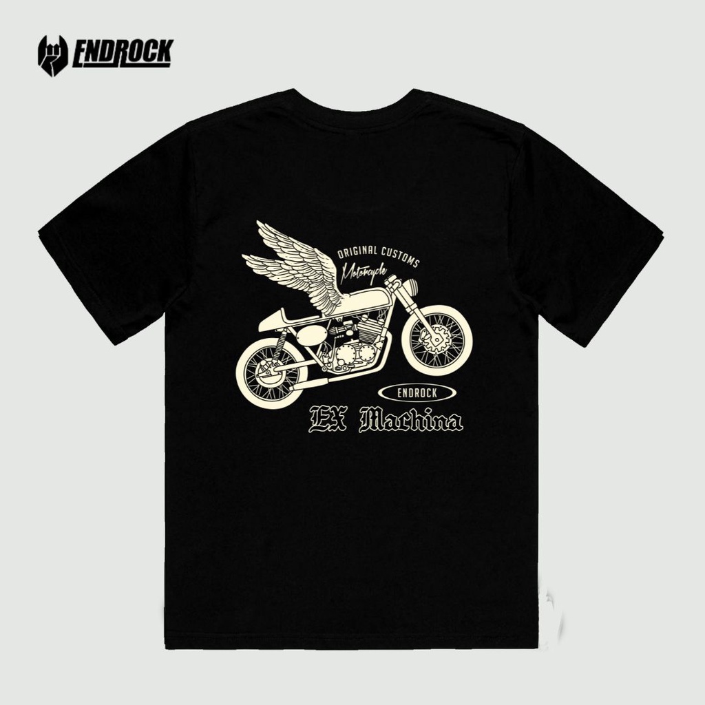 Kaos Distro Original Endrock Tema Ex Machina