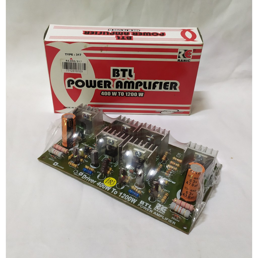 Kit Power Amplifier BTL 400W To 1200Watt Type-317
