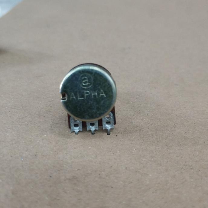 Potensio Mono 3Pin 250K Alpha Original /Potensiometer 3Kaki Alpha 250K Jimaud54 Murah