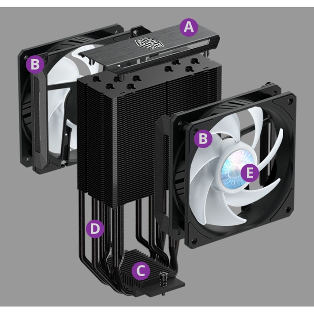 Cooler Master MasterAir MA612 ARGB CPU COOLER