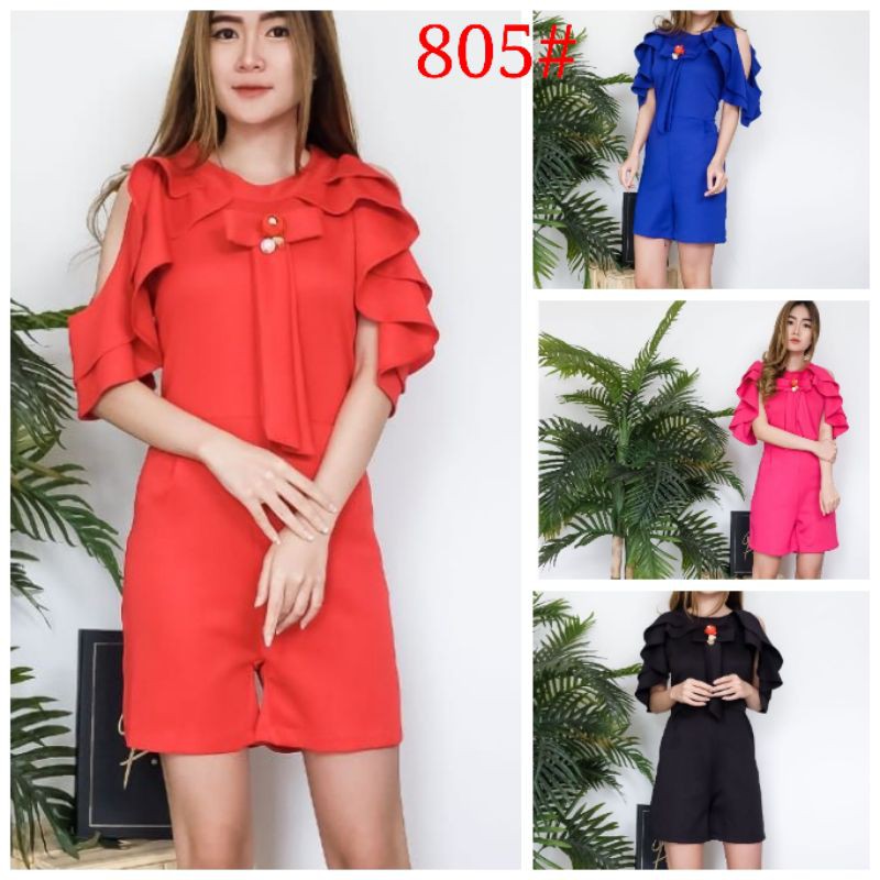 Jumpsuit FASHION wanita 805#/JUMPSUIT KOREAN/JUMPSUIT PARTY HIGH QUALITY&REAL PIC/JUMPSUIT KEKINIAN