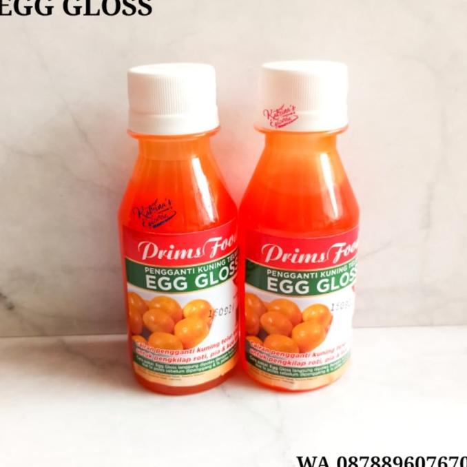 

EGG GLOSS 140 ML OLESAN PENGGANTI KUNING TELUR TERJAMIN Kode 1204