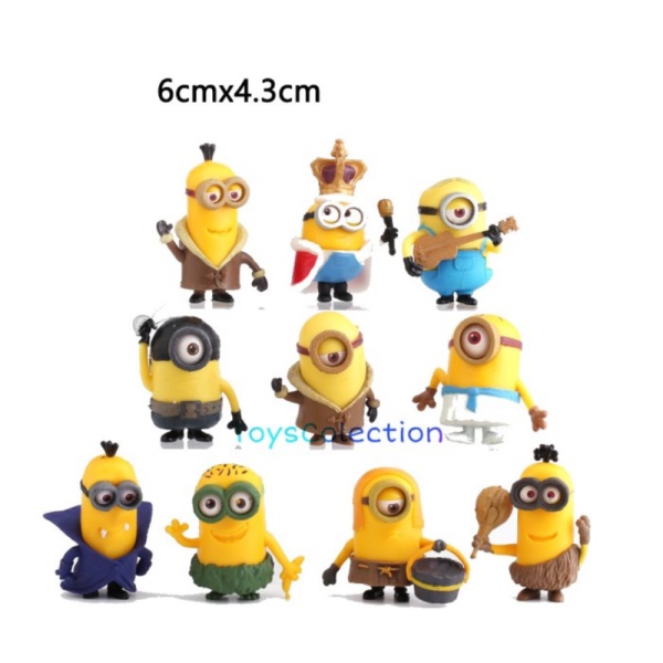 

Set CAKE Mini - MAINAN Unik ACTION FIGURE MINIONS DESPICABLE PAJANGAN 10 ME Murah TOPPER HIASAN